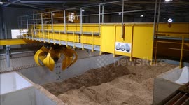 Biomass CHP plant in Sandwich, Kent, England
