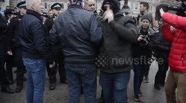 Tensions run high at anti-austerity march in London
