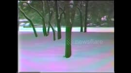 San Antonio's 13.5 inch Record Snowfall in 1985