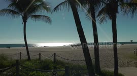 A Beautiful Morning on a Florida Beach