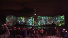 3D Building Projection ON Waltham Forest Town Hall