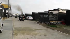Boxing Day Steam Engines on the move Hastings