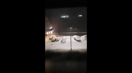 Snowing mountain Bjelasnica