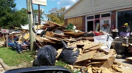 Hurricane Damage - Homes Gutted