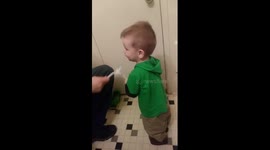Little boy is best sword fighter ever!! Best at dying! Lmao