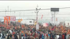 12 million Hindu pilgrims begin to pour in for ritual bath in North India