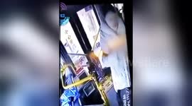 Woman chucks hot water on bus driver for missing her stop