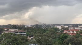 Smoke fills sky and sirens blare in Kenya hotel attack