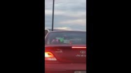 Idiot driver playing Pokemon Go
