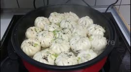 Shanghai Raw-steamed bun(上海冰花生煎包)