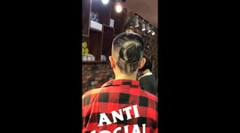 A barber in Vietnam can shape your hair into any image