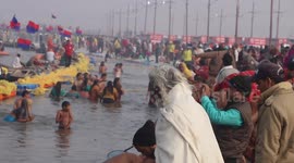 Kumbh Mela: Hindus converge for 'largest-ever human gathering'