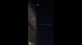 Helicopter testing out new helipad