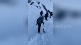 One dead, nine missing in Himalayan mountain pass avalanche