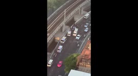 Bigbike Accident in Bangkok morning