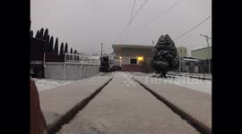 Time lapse of it snowing 19 January 2019