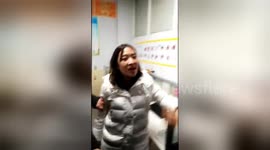 Teacher in China punishes tardy students by shaving their hair