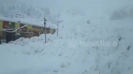 Rescue operation launched as avalanche buries highway tunnel in Kashmir