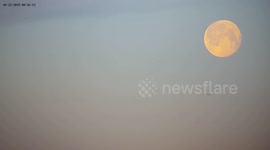 Supermoon at London Heathrow 3