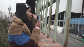 Vegan activists in Spain stage vigil in slaughterhouse