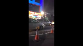 Chip shop brawl in Birmingham http://t.co/hJfEZfgB8k