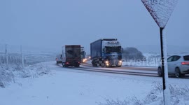 Snow blankets Northern Ireland