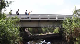 Honduran Migrants head for Guatemala-Mexico Border