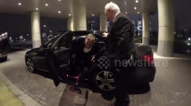 NTAs 2019: Coronation Street star Antony Cotton takes AGES to get out of taxi