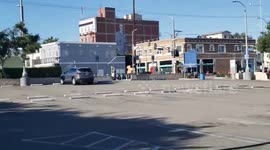 Homeless woman talks about her barge on  a the Venice canals residents not happy