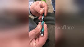 Knife concealed as pen found on a 12-year-old London schoolboy