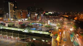 Rush Hour Time Lapse In Leeds