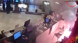 Electric scooter battery explodes while charging in Shanghai reception
