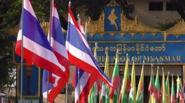 Visit to Tachileik, a Myanmar border town