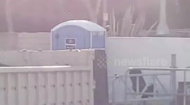 Update  On the  Homeless lady living on barge at venice canals lapd showing up