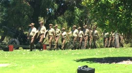 Australia Day marked in Perth with 21-gun salute