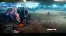 Incredible moment mahut blocks aggressive elephant with just his hands