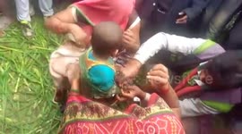 Two-year-old boy rescued after falling in 70-foot-deep borehole