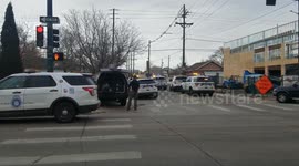 Two officers injured after reports of shots fired in downtown Denver