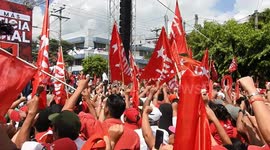 Salvadoran presidential candidates close campaigns prior to election day