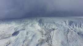 Drone Captures First Snow of Season