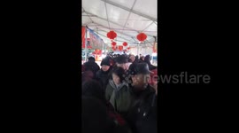Markets are heaving as thousands do shopping for Chinese New Year