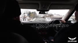 Land Rover rescue during the #beastfromtheeast