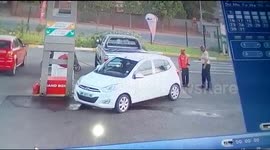Violence in car park