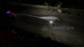 Venezuela riot police deploy water cannon against Caracas demonstrators