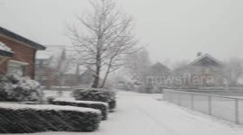The heaviest snow in the Netherlands for the last 50 years or so