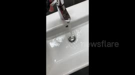 A sound that was thought to be a man screaming turned out to be a tap