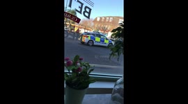 Uk police going wrong way with no emergency in oxford