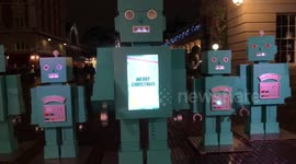 Send love with Tiffany robots