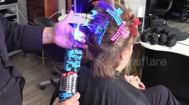 Meet the 'Star Wars hairdresser' who styles your hair with a laser cutter
