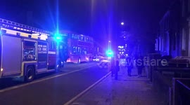 Crash in Hackney halts traffic